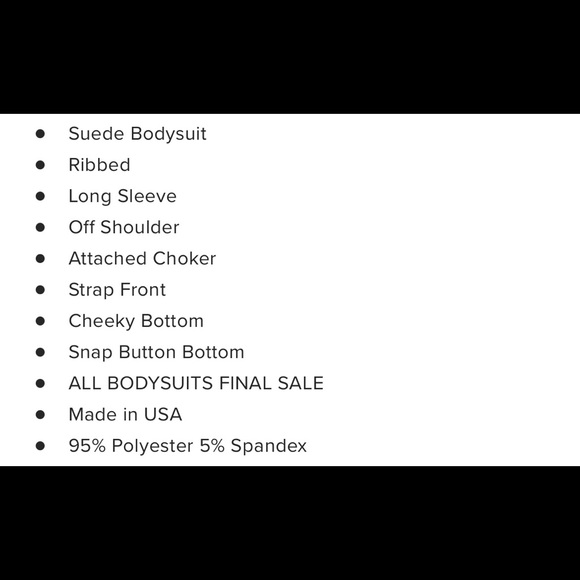 Fashion Nova You Don’t Own Me Bodysuit - Picture 7 of 7